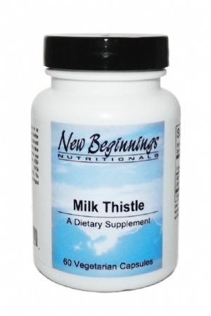 Milk Thistle 200 mg-60 capsules New Beginnings