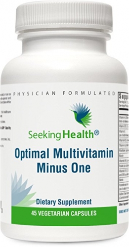 Optimal Multivitamin Minus One - (Free from Methylated B Vitamins) 45 Capsules - Seeking Health