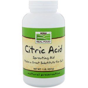 Citric Acid, 1 lb (454 g) - Now Foods