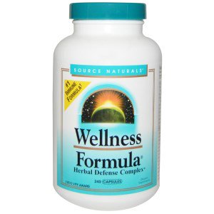 Wellness Formula, Herbal Defense Complex- 240 Capsules - Source Naturals