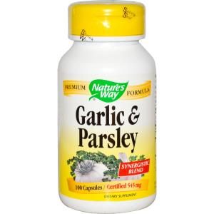 Garlic & Parsley, 100 Capsules - Nature's Way