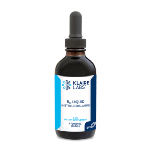 B12 Liquid (Methylcobalamin) 1 mg (30ml) - Klaire Labs