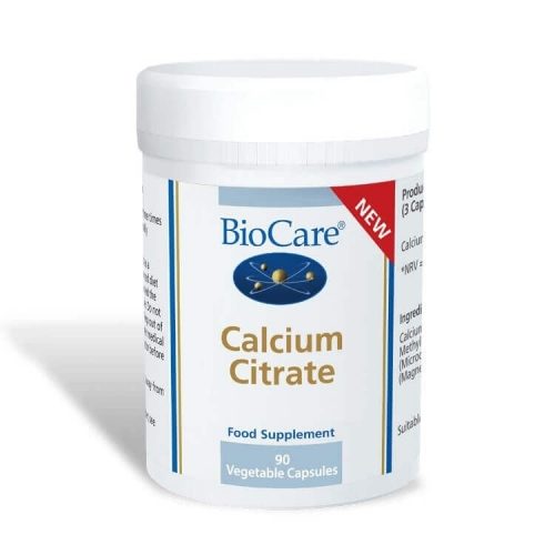 Calcium Citrate - 90 Capsules - Biocare