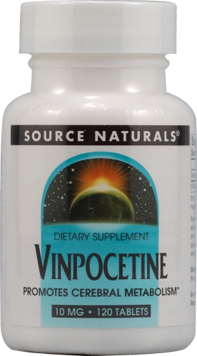 Vinpocetine (10mg) - 120 Tabs - Source Naturals