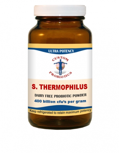 S. Thermophilus Probiotic Powder 100g - Custom Probiotics - SOI**