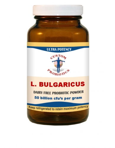 L. Bulgaricus Powder 100g - Custom Probiotics - SOI**