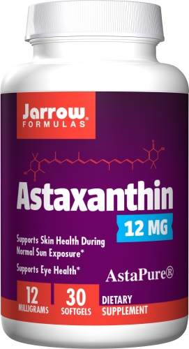 Astaxanthin, 12 mg, 30 Softgels -  Jarrow Formulas