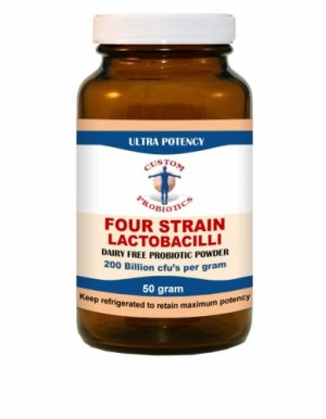 Four Strain Lactobacilli - 50g - Custom Probiotics - SOI**