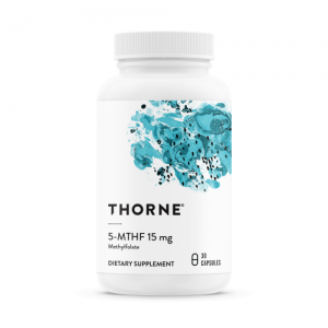 5-MTHF 15 mg - 30 Capsules - Thorne Research - SOI**