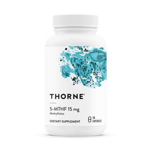 5-MTHF 15 mg - 30 Capsules - Thorne Research - SOI**