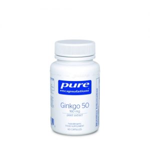 Ginkgo 50 -  160mg - 60 Capsules - Pure Encapsulations