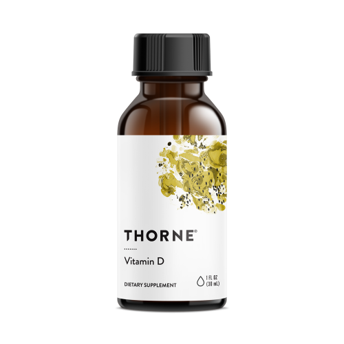 Vitamin D (D3/D-3) liquid  (1oz / 30 ml)  - 600 servings - Thorne
