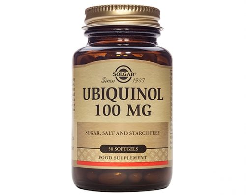 Ubiquinol, 100 mg, 50 Softgels  - Solgar