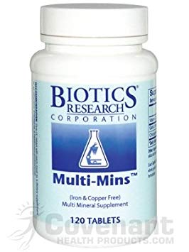 Multi-Mins (Iron/Copper Free) 120 tabs - Biotics Research
