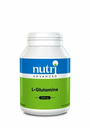 L-Glutamine 500mg 90 Capsules - Nutri Advanced