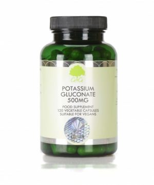 Potassium Gluconate 500mg 120 Capsules - G&G Vitamins