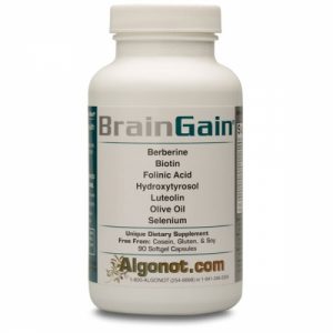 BrainGain 90 Gelcaps - Algonot