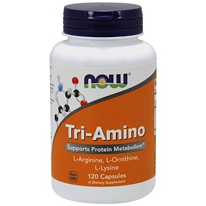 Tri-Amino, 120 Capsules - Now Foods