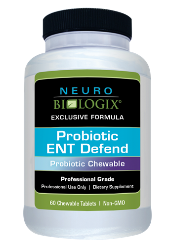 Probiotic ENT Defend - 60 Chewables - Neuro Biologix *SOI*