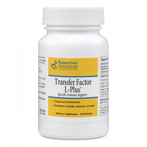 Transfer Factor L-Plus, 60 Capsules - Researched Nutritionals