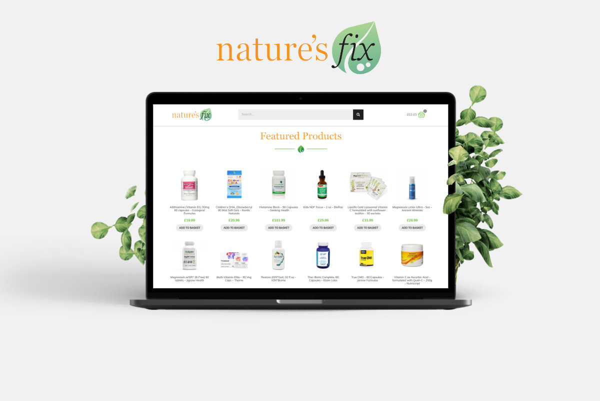 Nature's Fix New Website