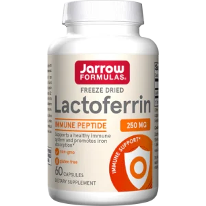 Lactoferrin 250 mg, 60 Capsules - Jarrow Formulas