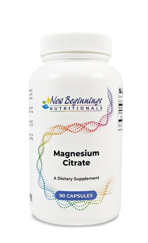 Magnesium Citrate 90 capsules – New Beginnings