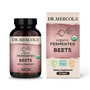 Organic Fermented Beets, 60 caps - Dr Mercola