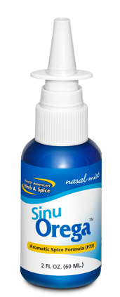 Sinu Orega, Nasal Spray, 2 fl oz (60 ml) - North American Herb & Spice