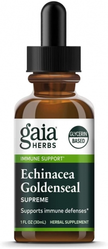 Echinacea Goldenseal Supreme, 1 fl oz (30ml) - Gaia Herbs
