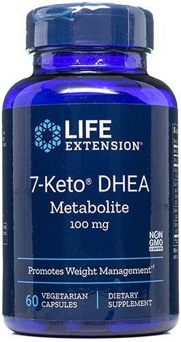 7-Keto, Metabolite, 100 mg, 60 Veggie Caps - Life Extension