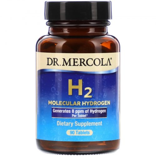 H2 Molecular Hydrogen, 90 Tablets - Dr Mercola