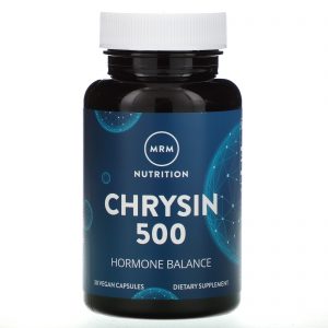 Chrysin 500, 30 Vegan Capsules - MRM