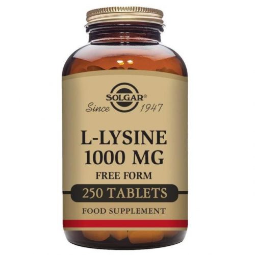 L-Lysine, 1000mg, 250 Tablets - Solgar