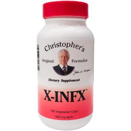 X-INFX (Infection Formula) 440mg, 100 Vegetarian Caps - Christopher's Original Formulas