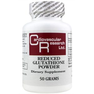 Reduced Glutathione Powder, 50g - Cardiovascular Research / Ecological Formulas