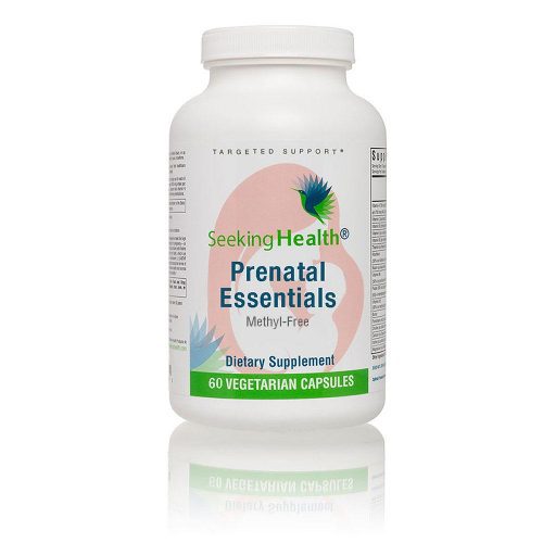 Prenatal Essentials (Methyl-Free) 60 Capsules - Seeking Health