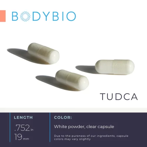 TUDCA (Tauroursodeoxycholic Acid) 60 Capsules - BodyBio