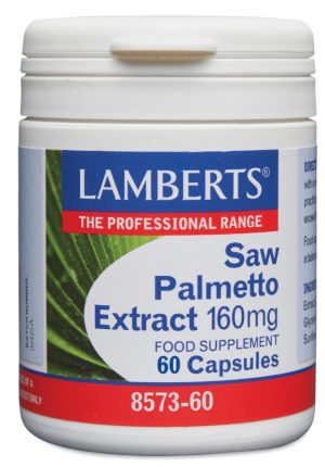 Saw Palmetto Extract, 160mg, 60 caps - Lamberts