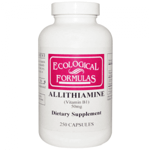 Allithiamine (Vitamin B1) 50 mg 250 caps - Ecological Formulas