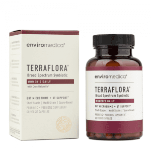 Terraflora (Women's Daily) - Broad Spectrum Synbiotic (soil based / SBO) - 60 Capsules - Enviromedica