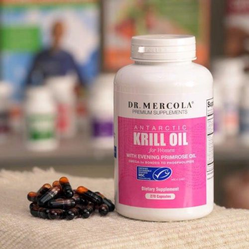 Krill Oil for Women, 270 Licaps Capsules - Dr. Mercola