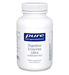 Digestive Enzymes Ultra with Betaine HCl, 90 caps - Pure Encapsulations - out of stock