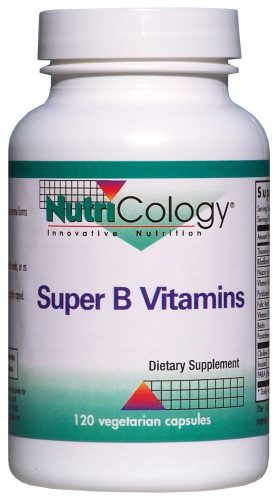 Super B Vitamins (Super B Complex) , 120 Veggie Caps - Nutricology