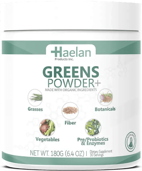 Greens Powder Plus 180g - Haelan