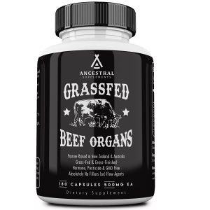 Ancestral Supplements Beef Organs - Grassfed - Natures Fix - UK