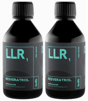LLR1 Liposomal Resveratrol 240ml – Lipolife DOUBLE PACK