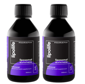 LLG4 Liposomal Glutathione Liquid (240 ml) - Lipolife (DOUBLE PACK)