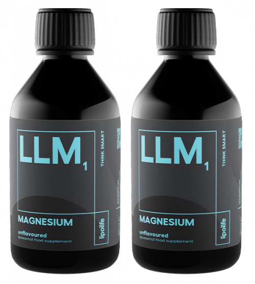 LLM1 Liposomal Magnesium, 240ml - Lipolife DOUBLE PACK