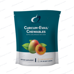 Curcum-Evail 60 Chewables - Designs for Health - SOI*